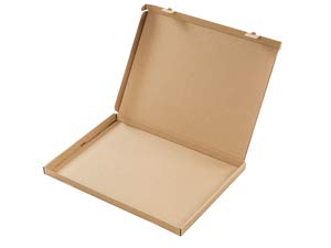 Boxmarket - Lot de 50 Cartons d'Expédition | Carton Format A5 | Emballage Pack | Boîte Expedition Document | Petit Paquet | Marron | GBK A5 - 230x160x20mm Cover