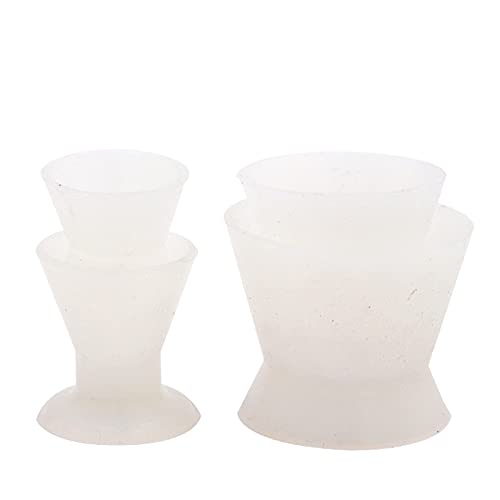 Set de 4 Tazones de Mezcla de Silicona para Laboratorio Dental miniatura 4
