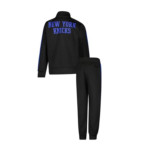 Image of Ultra Game Youth NBA Official Super Soft Full Zip Active Track Jacket and Pants Set