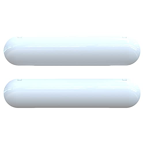Ultion Sweet Multi-Layer Insulated Rounded 12" Letter Box Letterplate - Matching Door Furniture Available (White)