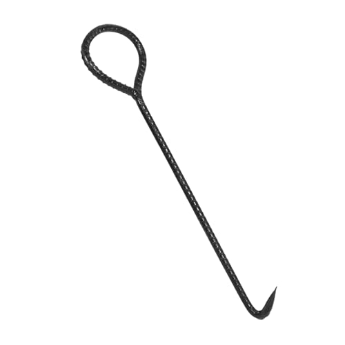 SUPVOX Gancio Per Tombini in Ferro Antincendio Sollevatore Per Tombini e Carichi Strumento Multifunzionale Per Uso in Giardino Magazzino e Garage