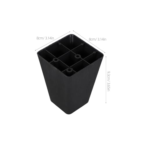 Evite muebles cojos con las patas de sofá Veemoon de 9,3 cm antideslizantes para sillas 3