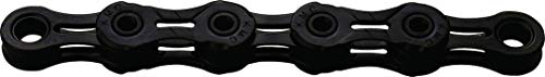 KMC Unisex – Erwachsene DLC DLC10 10-Fach Kette 1/2" x11/128, 116 Glieder, schwarz