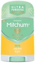 Mitchum Women Triple Odor Defense 48HR Protection Deodorant Stick & Antiperspirant (41g) Pure Fresh, Dermatologist Tested,41 g (Pack of 1)