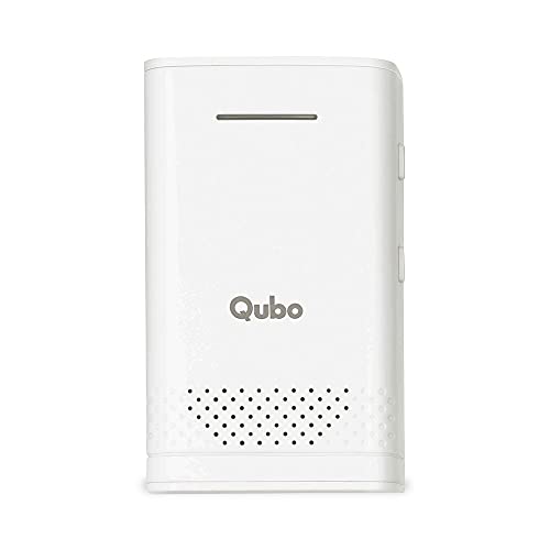 Image of QUBO Smart WiFi Wireless Video Doorbell from Hero Group | Instant Visitor Video Call on Phone | Intruder Alarm System  with Wireless Musical Chime Video Doorbell