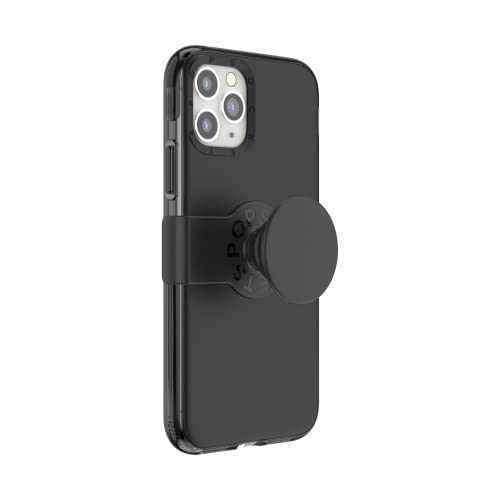 PopSockets iPhone X XS and 11 Pro Case with Phone Grip and Slide Compatible with MagSafe Phone Case for iPhone X XS and 11 Pro Wireless Charging Compatible - Black