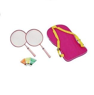 Kid Children Junior Badminton Rackets Set of 2, Nylon Alloy Badminton Racket Racquet for Kids Children Juniors Adult with Shuttlecock BM27-image-28