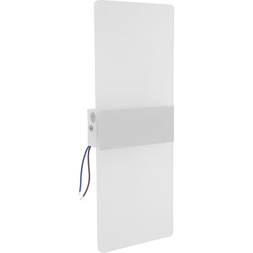 SAFIGLE Aplique de Pared LED Moderno Luz Blanca Fría Lámpara Montada para Dormitorio Pasillo Escaleras y Salón Diseño Sencillo y Fácil Instalación