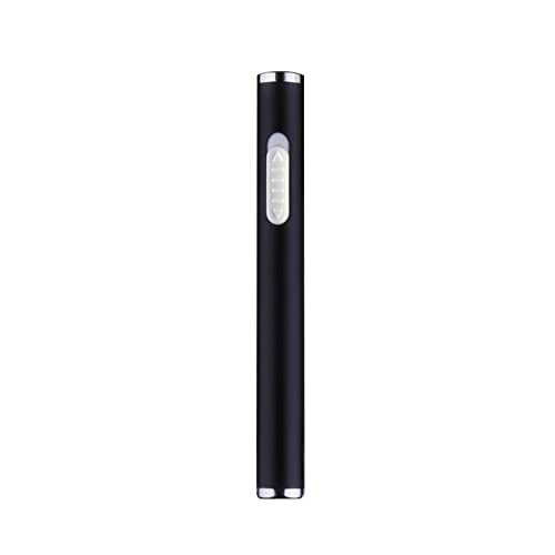 Encendedor eléctrico recargable USB Mini negro miniatura 1