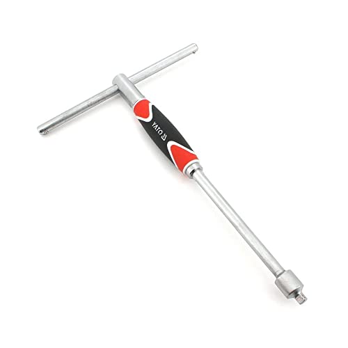 Yato, socket wrench with a T-handle, 1/4 inch, Chrome - Image 3