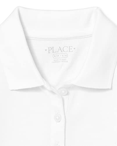 Image of The Children's Place Girls' Long Sleeve Pique Polo 2 Pack