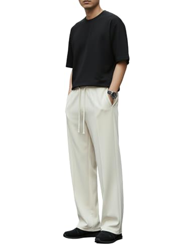 Image of Mack Jonney Men's Solid Track Pants | Solid Design | Regular Fit | Casual & Athleisure Wear |Pack of 1-MMJ-1