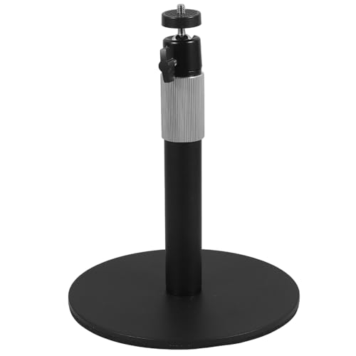 Soporte para proyector de altura ajustable con base estable de metal