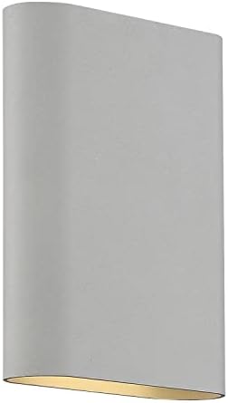 Access Lighting - HI Access 20408LEDD-SAT Contemporary Modern LED Wall Sconce from Lux Collection in Pewter, Nickel, Silver Finish, Satin