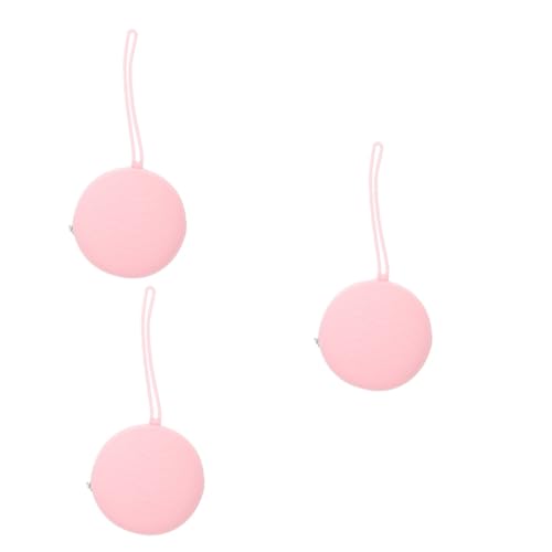 TOVINANNA 3pcs Box Box Holder Container Reusable Case Outdoor Carrier Case for Cups Pacifier Holders Pink