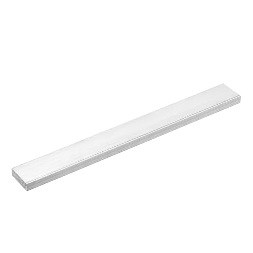 Image of uxcell Square Aluminum Flat Bar, 5 /16 inch Thick 1 inch Width 10 inch Length Square Aluminum Bar 6061 Aluminum Flat Plate, 8 x 25 x 254mm T6511 Solid New Mill Stock for Industrial Building