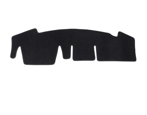 Tapis de tableau de bord de voiture N-One finition noire premium