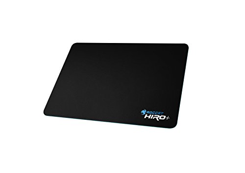 Preisvergleich Produktbild ROCCAT Hiro+ 3D Supremacy Surface Gaming Mousepad (vulkanisierte 3D Silikonoberfläche, abgerundete Ränder, 350 x 250 x 3 mm) schwarz
