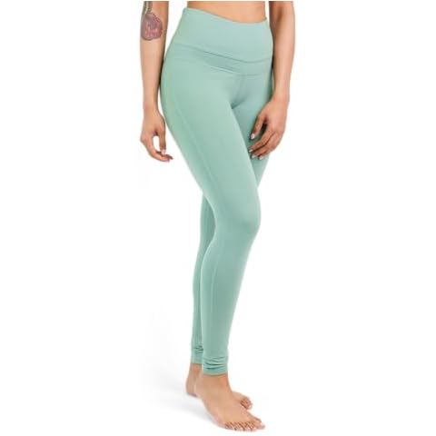 Woolly Clothing Co Warm Soft Ultra-Wicking Merino Wool Legging - Eucalyptus Green - M Cover