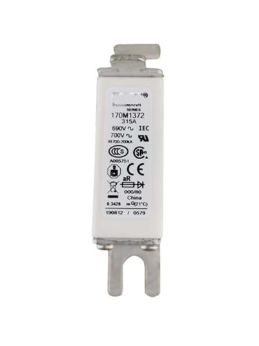 Fusible basse tension rapide 170M1372 pour la protection efficace de vos installations