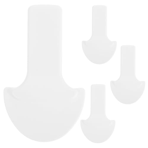 Frcolor 4個 ポータブルトイレ蓋リフター 手指衛生保持用便座カバーリフター 耐久素材製 高齢者 対応家用バスルームアクセ ランダムカラー