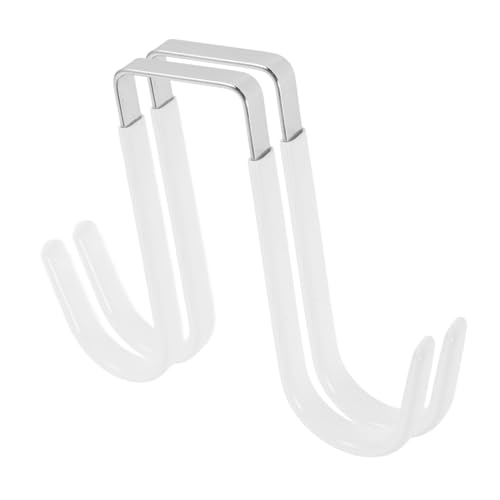 STOBAZA The Door Hooks 2pcs Sturdy Coat Hangers Space-Saving Hanger Hooks for Entryway