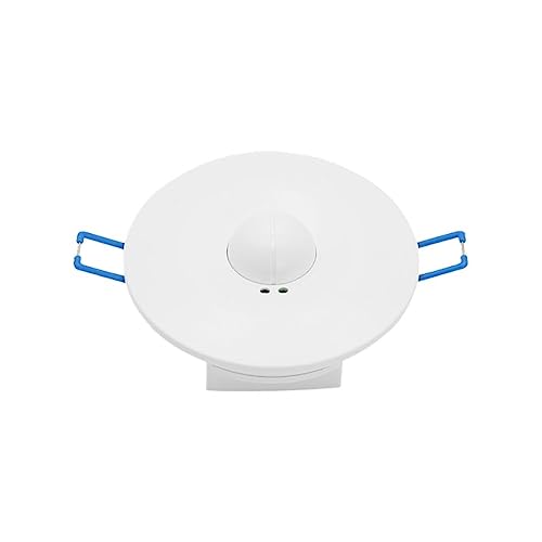 IFFSUEVL Sensor de microondas Integrado 703, Interruptor de Sensor de Radar de microondas, Interruptor con Interfaz de protección contra Incendios