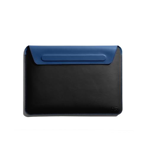 Image of DailyObjects Black-Blue SnapOn Envelope Sleeve for MacBook Pro 40.64cm (16 inch)