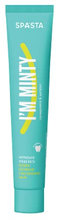 Spasta Natural Toothpaste I Am Minty Gentle Whitening and Remineralization (90ml)