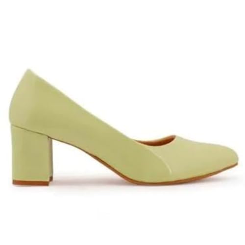 Image of Women's Beautiful Design Synthetic Leather Block Heel TPR Sole Sandal for Wedding Party & Festive