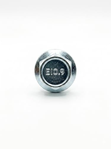 Image of M12-1.25 x 20mm ISO Grade 10.9 Hex Flange Bolt - JIS B1189, Fully Threaded, Japanese Industry Standard Hardware (1pc)
