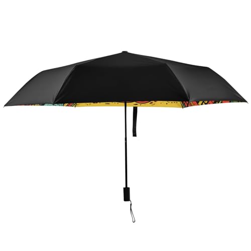 Parapluie pliant iguanes motif mignon cadeau original garçons filles - 2