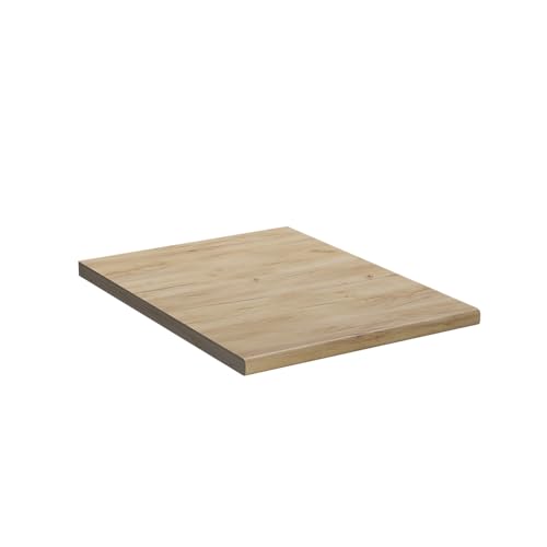 Vicco Plan de Travail Cuisine R-Line, Chêne de Force doré, 45cm, adapté au Montage sur des Meubles Bas et des Plans de Travail