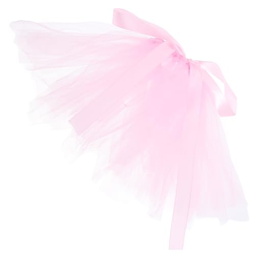 OHPHCALL Tutú Rosa de Encaje para Perros Grandes, Vestido para Fiestas y Ocasiones Obsequios de Perritas