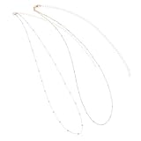 LALADEFIEE Cadena de Cintura Doble Capa con Perlas Simuladas Cinturón Metálico Ajustable para Mujer Accesorio de Joyería Corporal Elegante y Resistente para Fiesta y Uso Casual