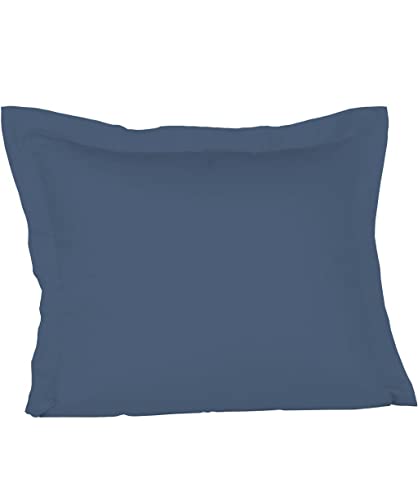 Fleuresse Colours Kissenbezug, Mako Satin, Denim, 35 x 40 cm