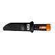 BAHCO Cuchillo de carpintero de industria pesada con hoja curvada PPE resistente a los impactos con hoja endurecida a 58-61 HRC para un filo más duradero