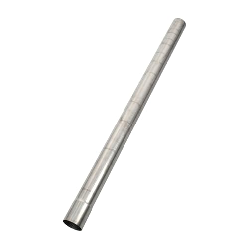 BIGREAT 409 Steel 3 Inch OD Straight Exhaust Pipe Mandrel Tubing Pipe 48 / 4 Ft Long Custom Fitment For Exhaust System