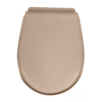 Tapa WC universal compatible Victoria TATAY Olympia ovalada beige 3