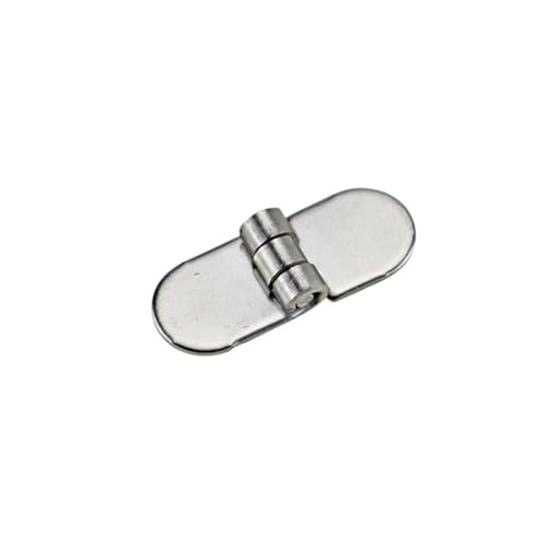 Charnière ronde sans trou inox 304 pour la fabrication de caissons et boîtiers d'instruments - 2