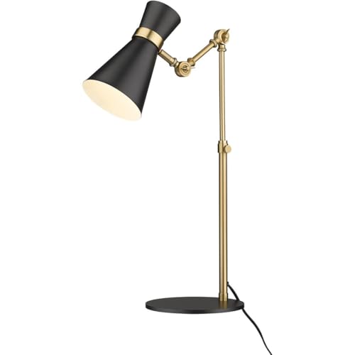 Lámpara de Mesa Z-Lite 728TL-MB-HBR Negra miniatura 5
