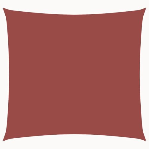 Voile d'ombrage carré 2,5x2,5m en tissu Oxford premium et attaches robustes en acier inox