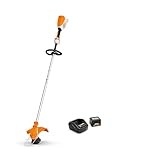 Stihl FSA 60 R, coupe-bordures à batterie, (comprend une batterie de 101 et une batterie AK20). Alimenté par pile