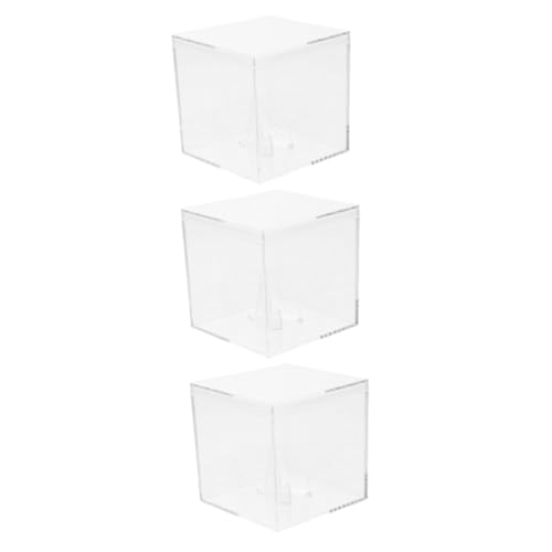 BESPORTBLE Box Acrylic Guitar Pick Storage Box Transparent Plectrum Holder Case for Electric Acoustic Guitars Organize Protect Your Picks for Travel Concerts and Music Events