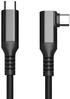 高速データ転送ケーブル 2本セット USB3.2 gen1 VR Link Type C 5Gbps 60W CtoC ケーブル 300cm 急速充電 L字 映像出力 OcOculus quest1/2 高耐久 3M Type-C Power Delivery 対応 20V 3A Cable データ転送 Cable 高速データ転送速データ転送
