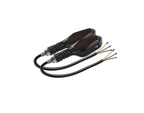 Clignotants moto séquentiels momt : Kit de 2 feux universels à LED pour circuler en toute sécurité