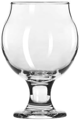 Libbey Belgian Beer Taster Glass 5 oz - 4 Pack w/ Pourer