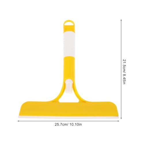 ARTSEWPLY スプレー付き窓用スクイジー ブラシ一体型多機能クリーナー 浴室鏡や車のガラスドア用 ミラー掃除に 家用ガラス清掃ツール