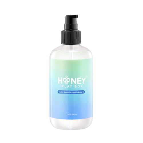 Water Based Personal Lubricant Parabens Free - Clean and Non-Staining, Silky Smooth, Latex Compatible Sex Lube for Men, Women and Couples Pleasure-Enhancing (8 Fl Oz)