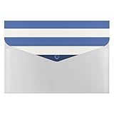 Soluzione di trasporto sicura e portatile: dotata di una chiusura a scatto affidabile, questo file portatile protegge il contenuto durante il trasporto, prevenendo fuoriuscite e perdite. La sua natura leggera significa che puoi trasportare i tuoi progetti, documenti finanziari o piani di lezione da casa a ufficio, classe o biblioteca in completa tranquillità